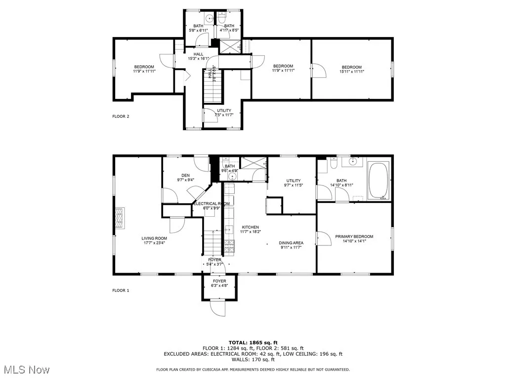 View of home floor plan