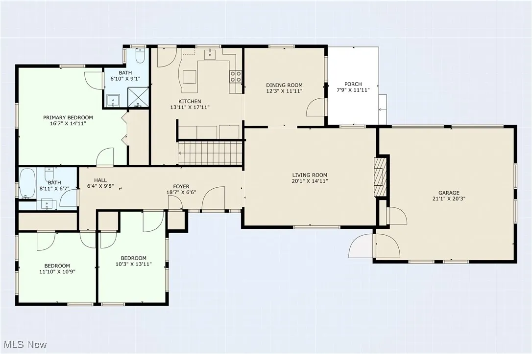 View of home floor plan
