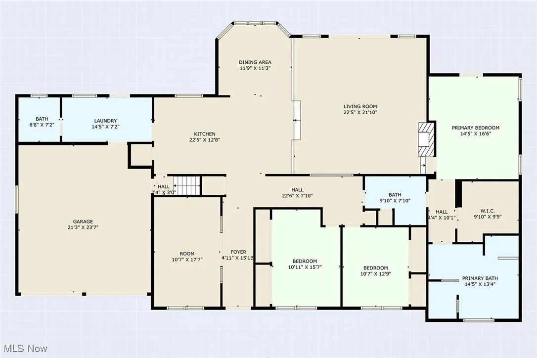 View of room layout
