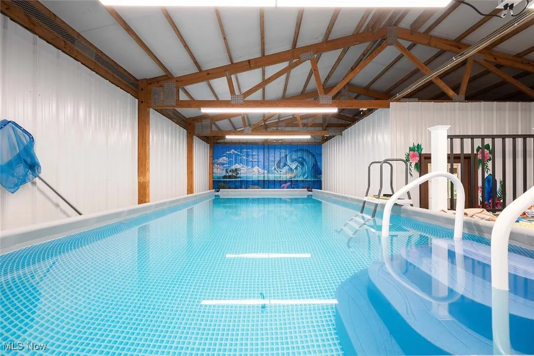 View of indoor community pool