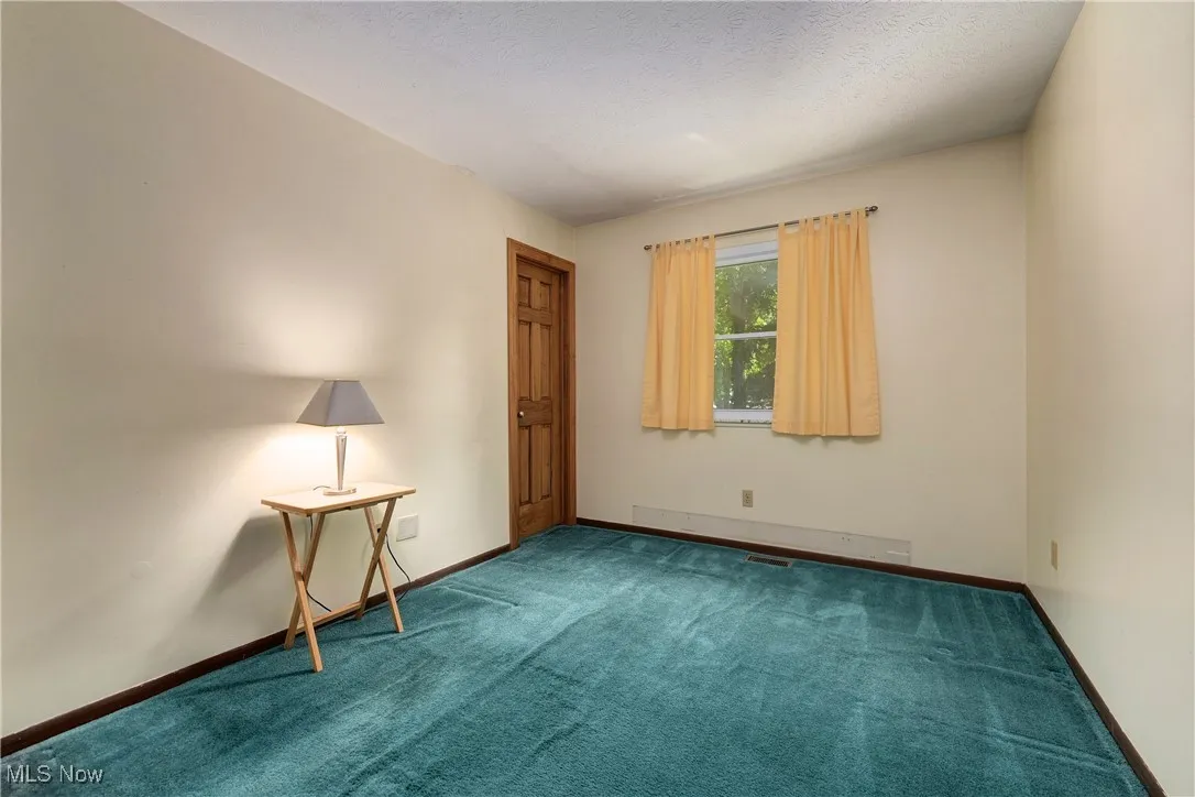 Spare room featuring carpet floors