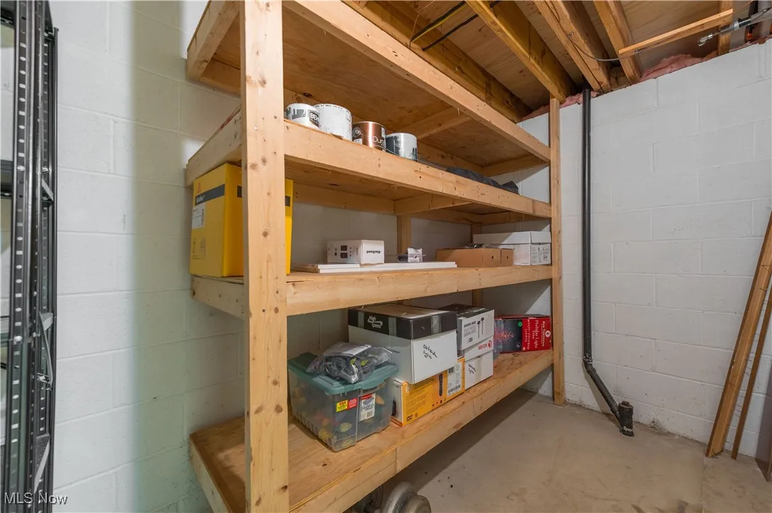 View of storage