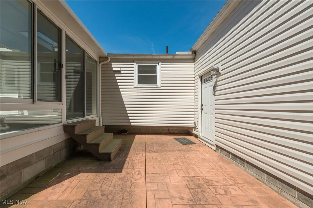 View of patio / terrace with entry steps