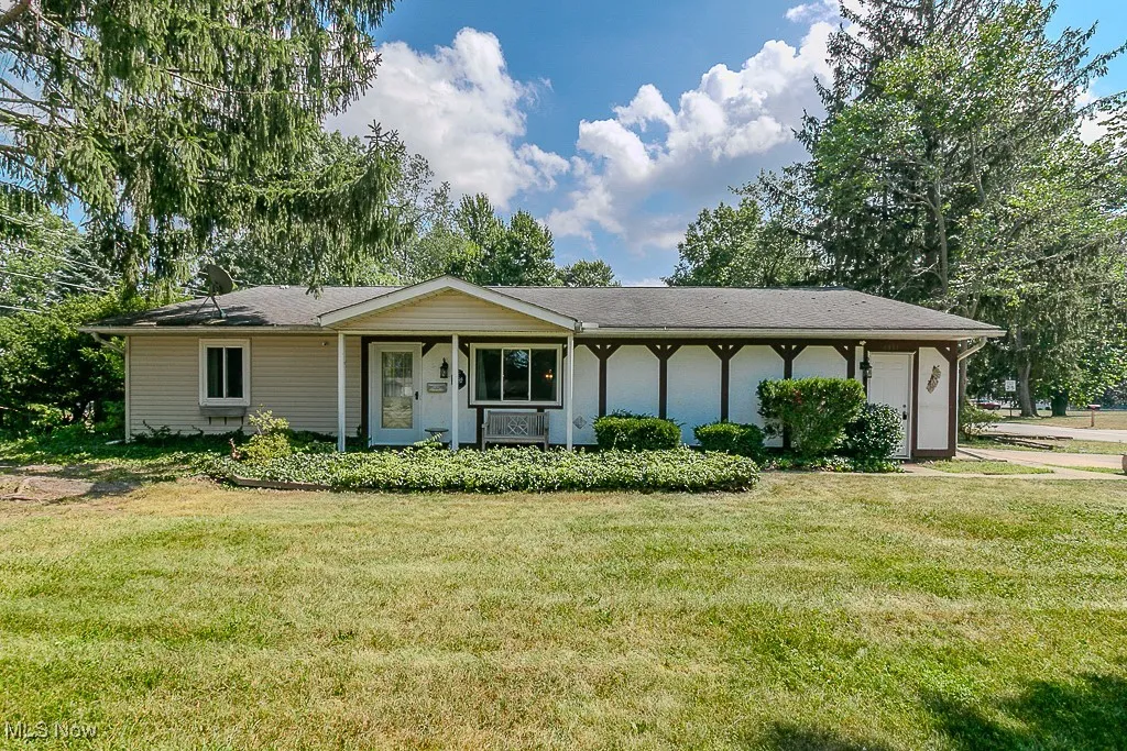 Ranch home with attached garage