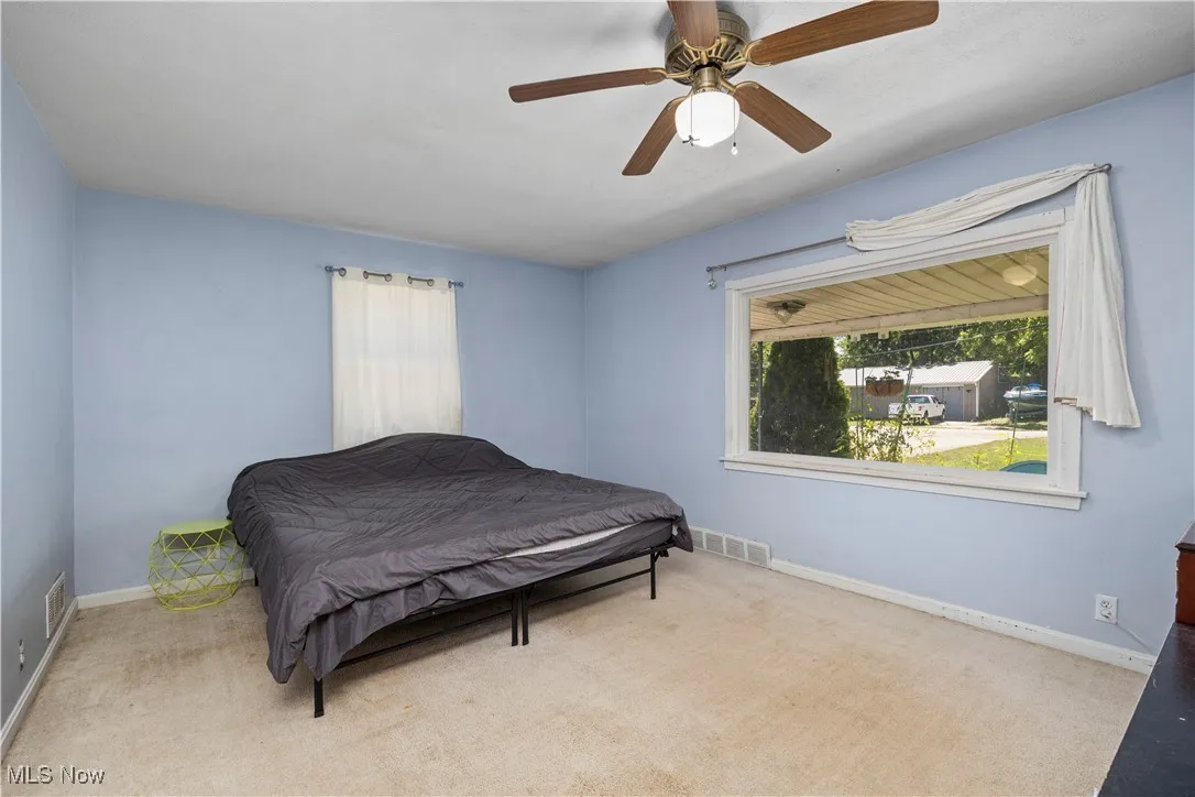 Living Room being used as a bedroom