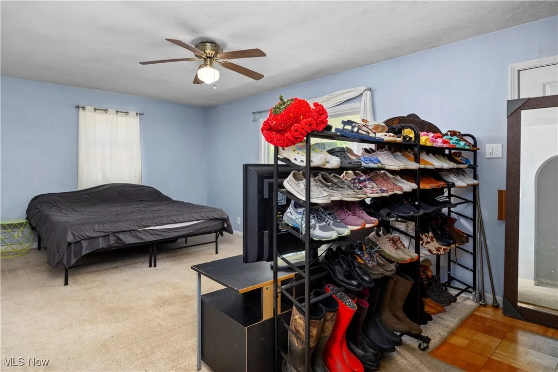 Living Room being used as a bedroom