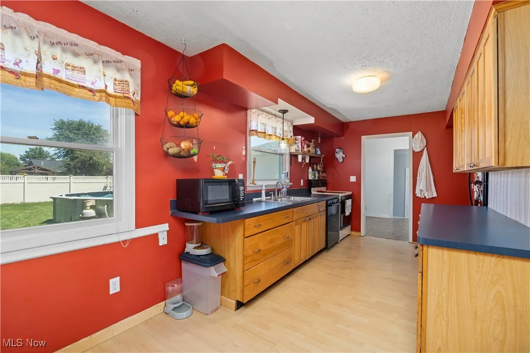 Kitchen view from dining area