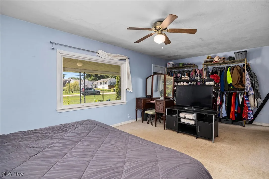 Living Room being used as a bedroom