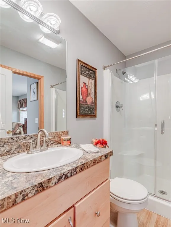 First floor full bathroom with walk-in oversized shower