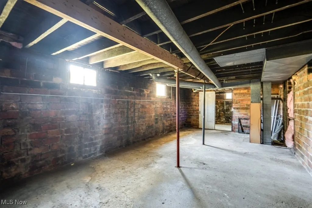 View of basement