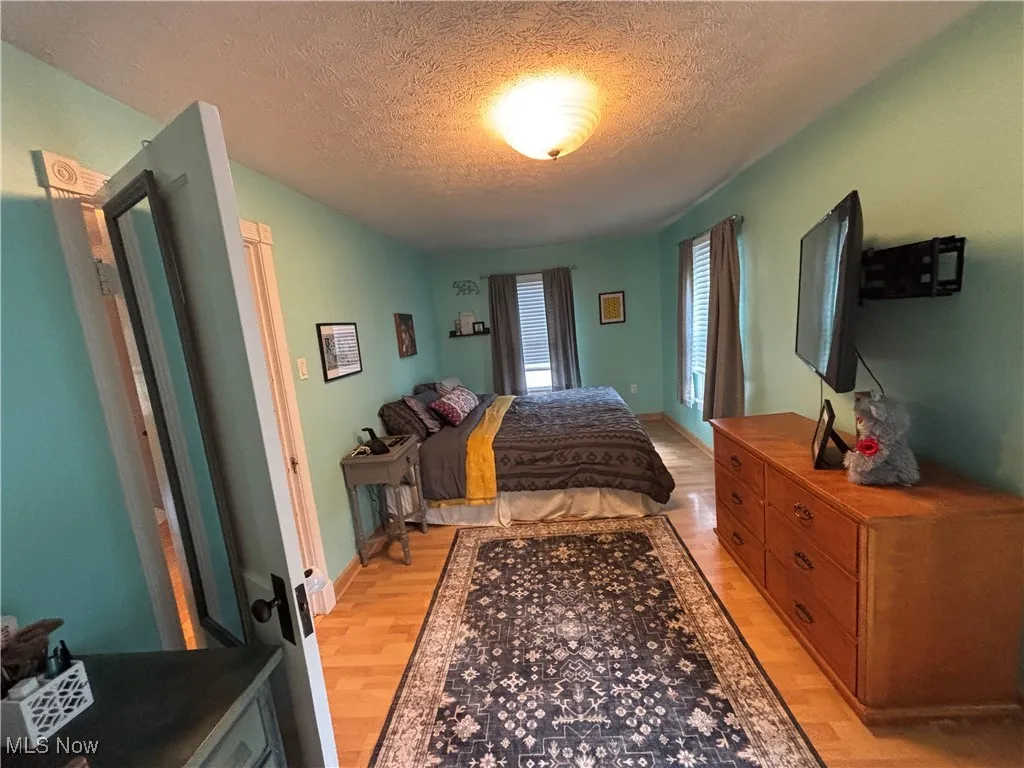 View of master bedroom area