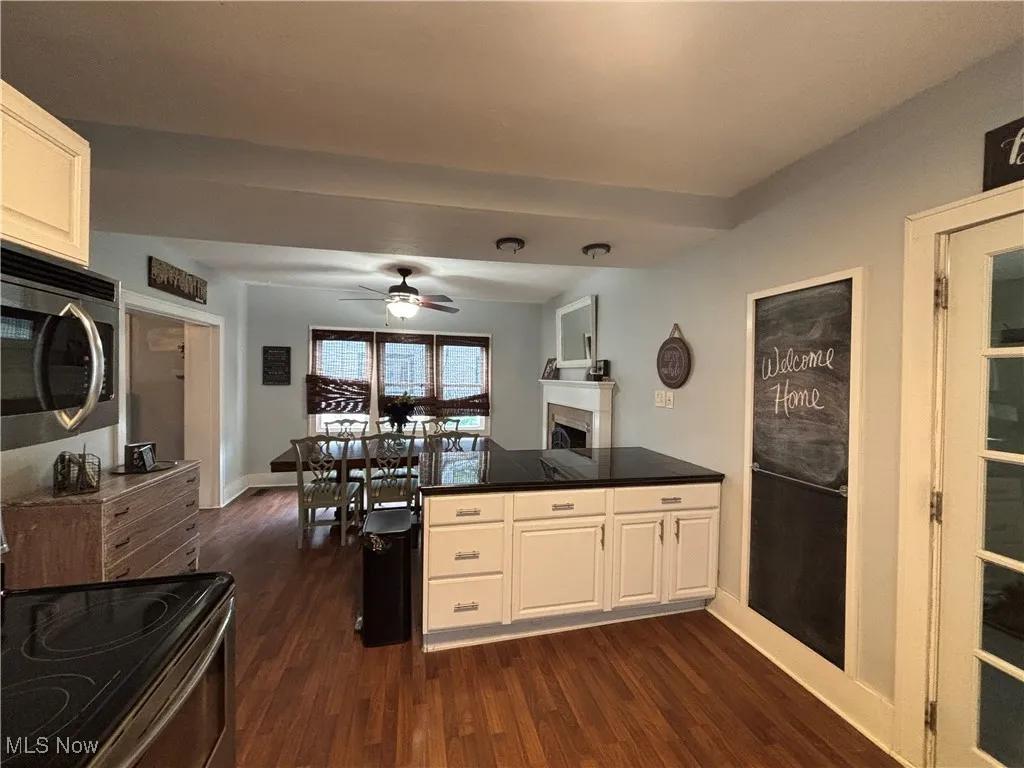 View of kitchen / dining area