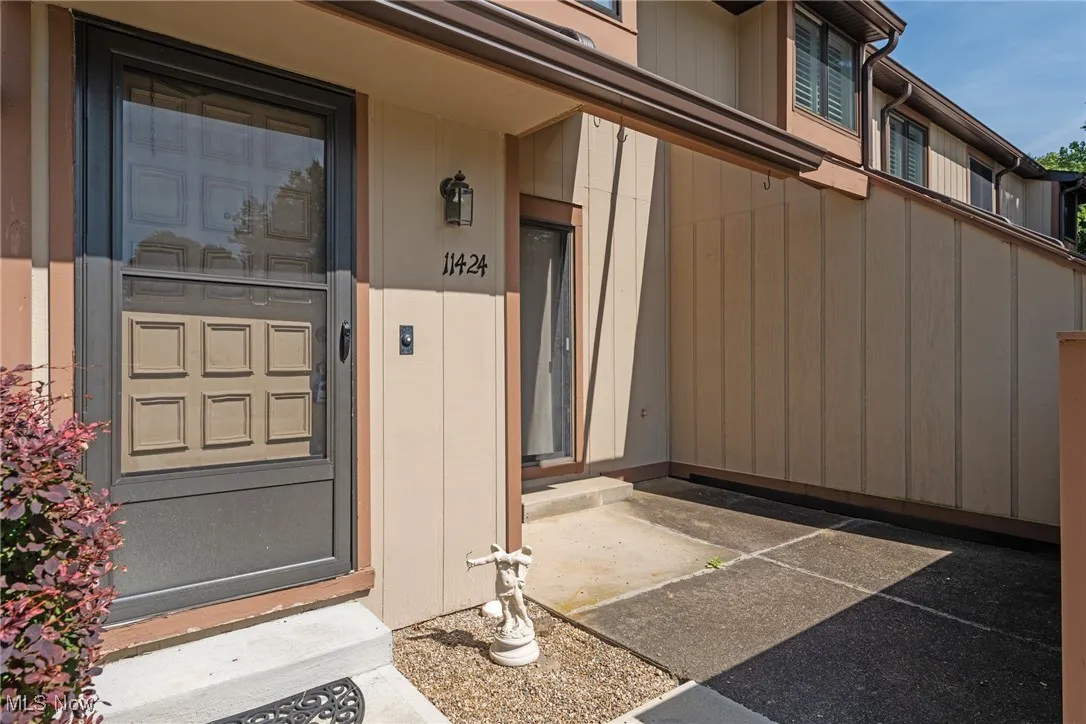 View of exterior entry