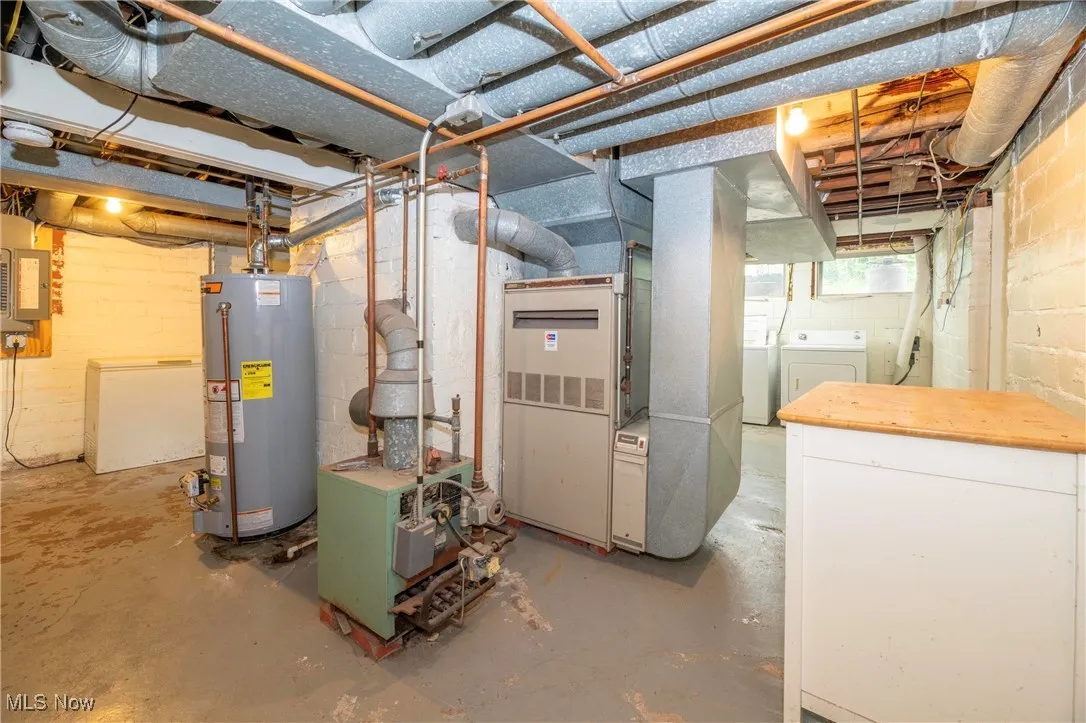 Basement mechanicals