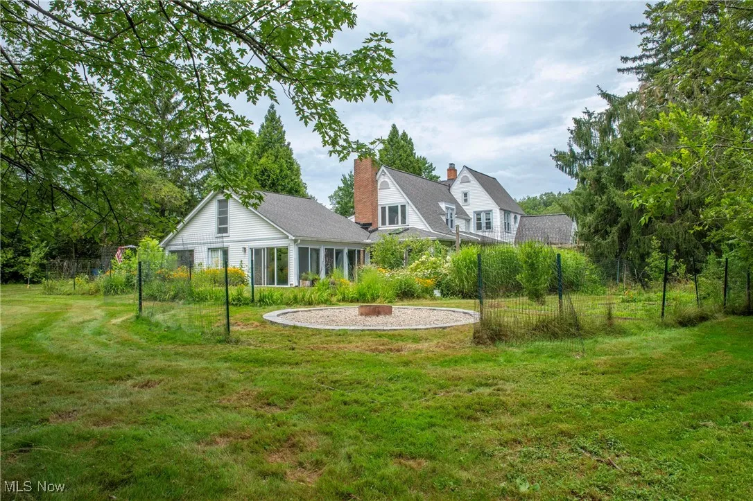 Back of property
