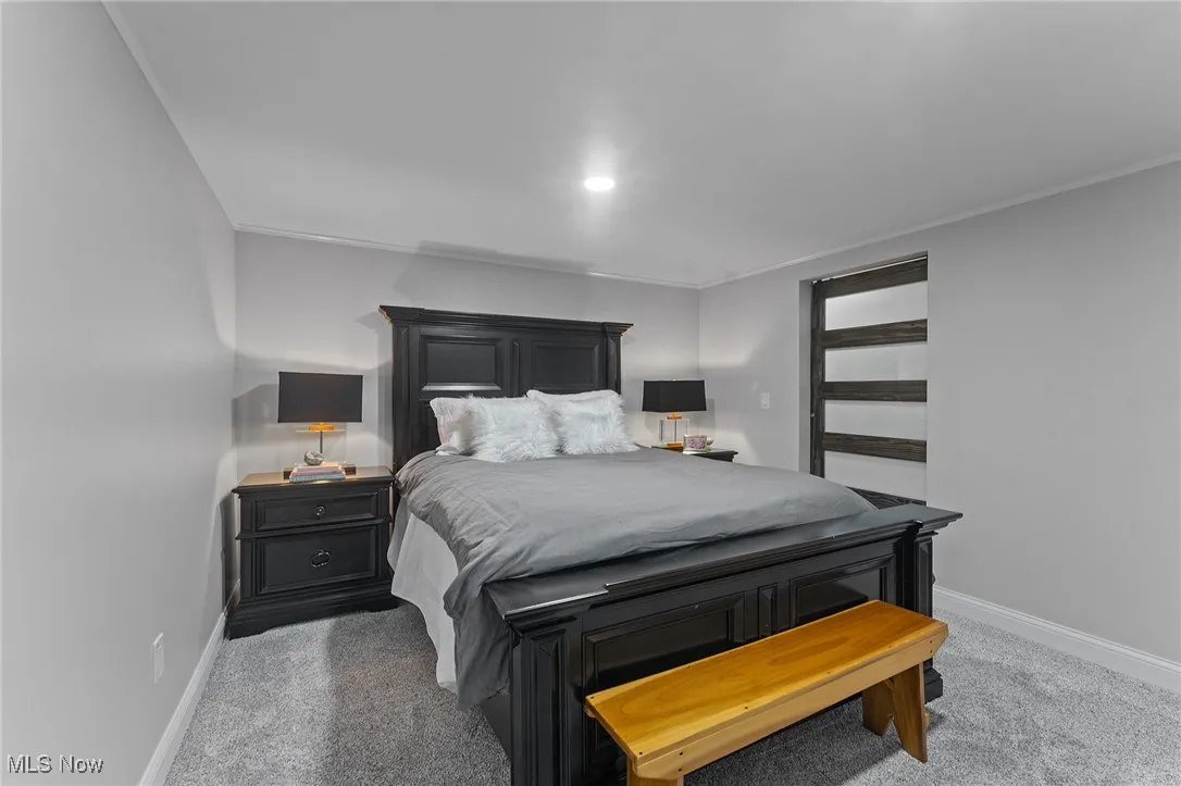 Lower level bedroom