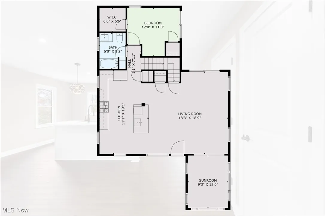 View of home floor plan