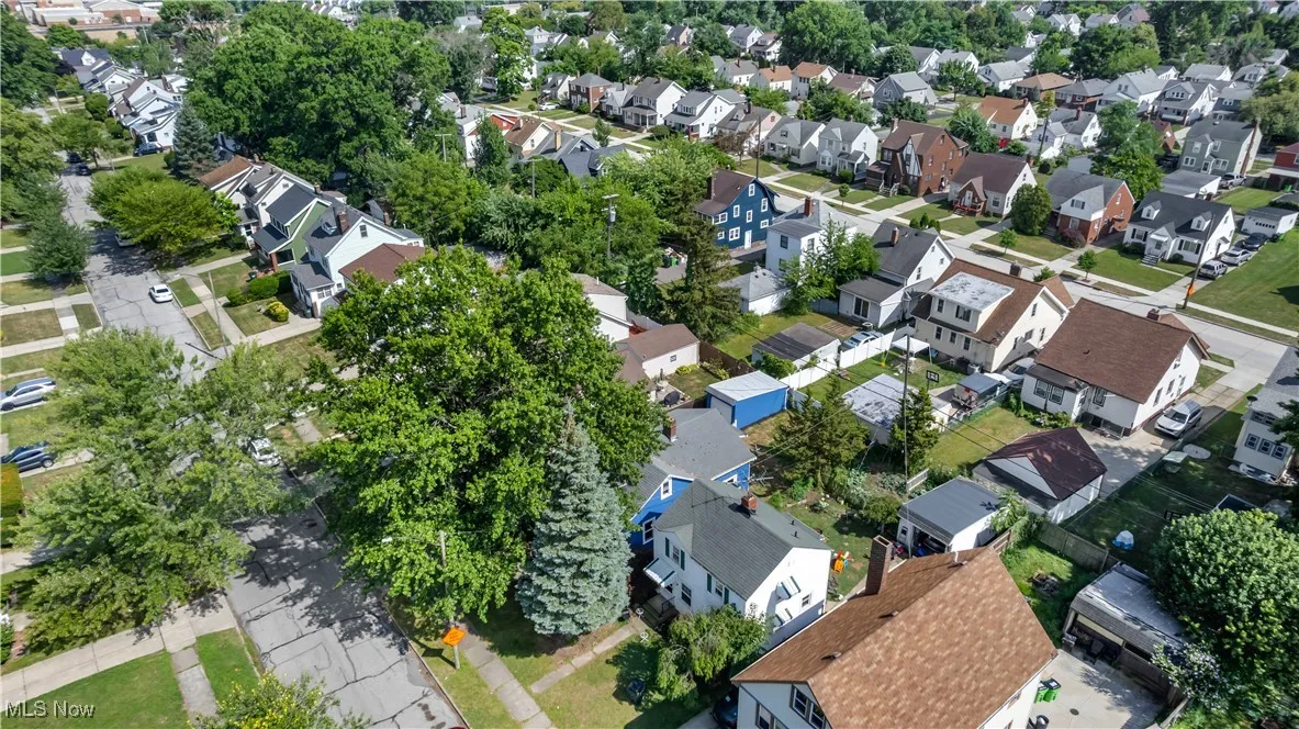 View of property location with nearby suburban area