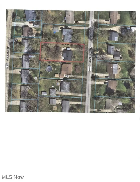 Arial View of lot