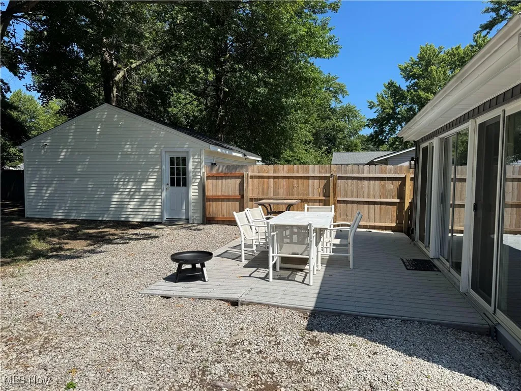 12 x 16 Back yard deck