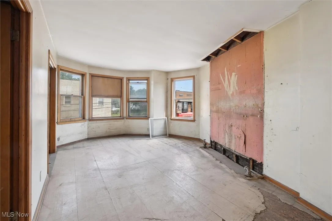 Unfurnished room featuring baseboards second floor