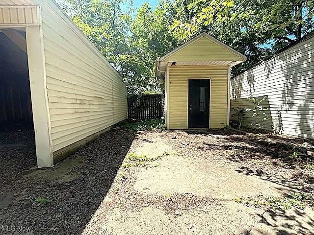 View of shed