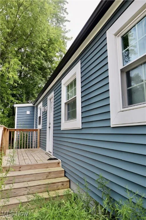 View of deck