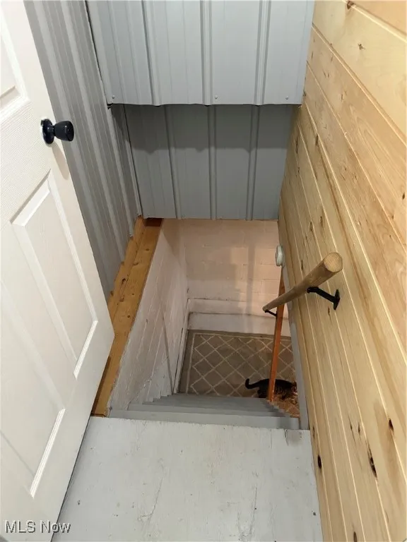 View of stairs
