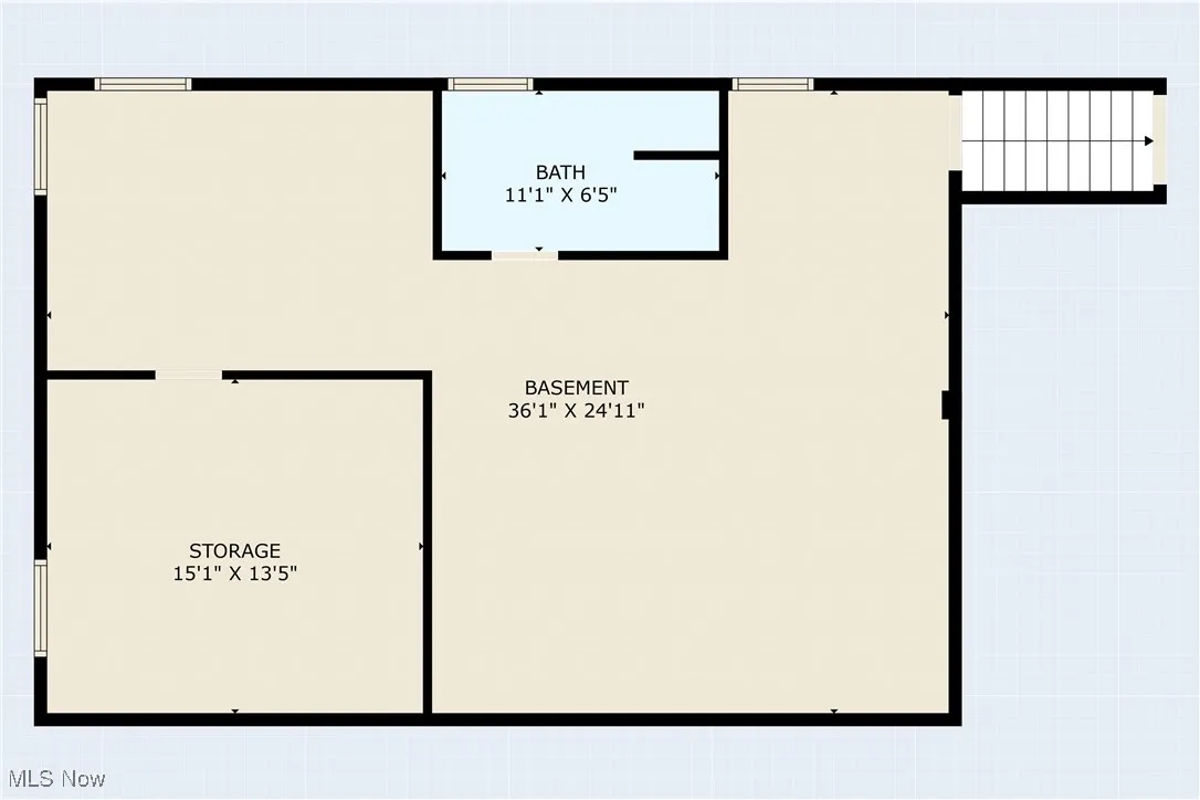 View of floor plan / room layout
