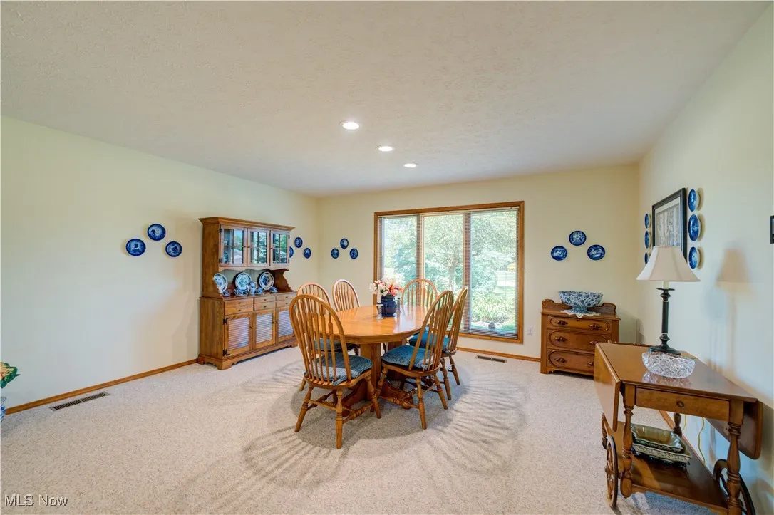 Large formal dining area off the great room.