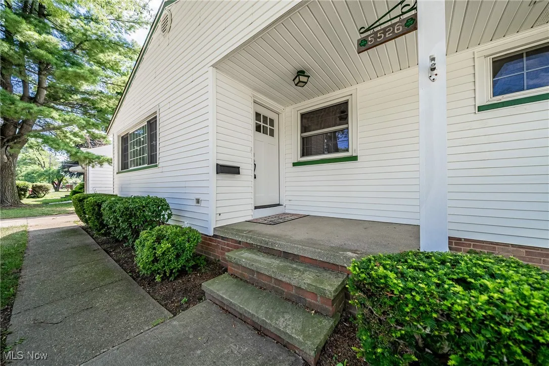 Entrance to property