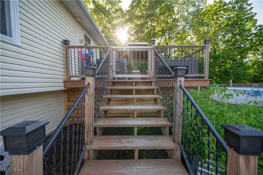 View of stairway
