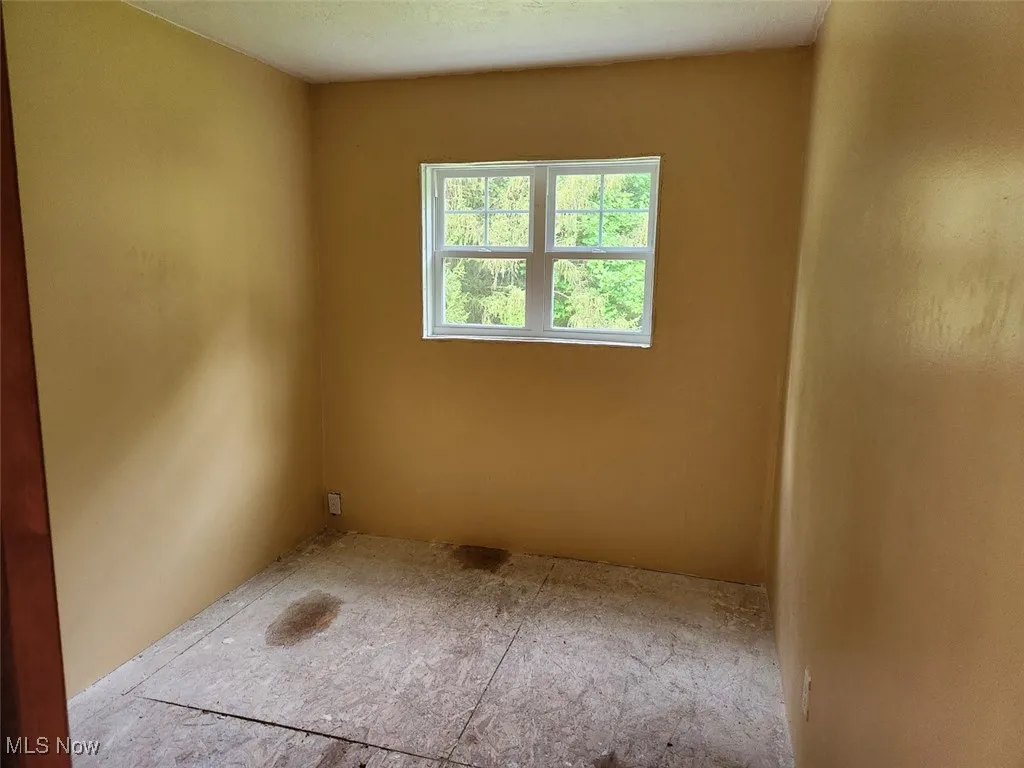 View of spare room