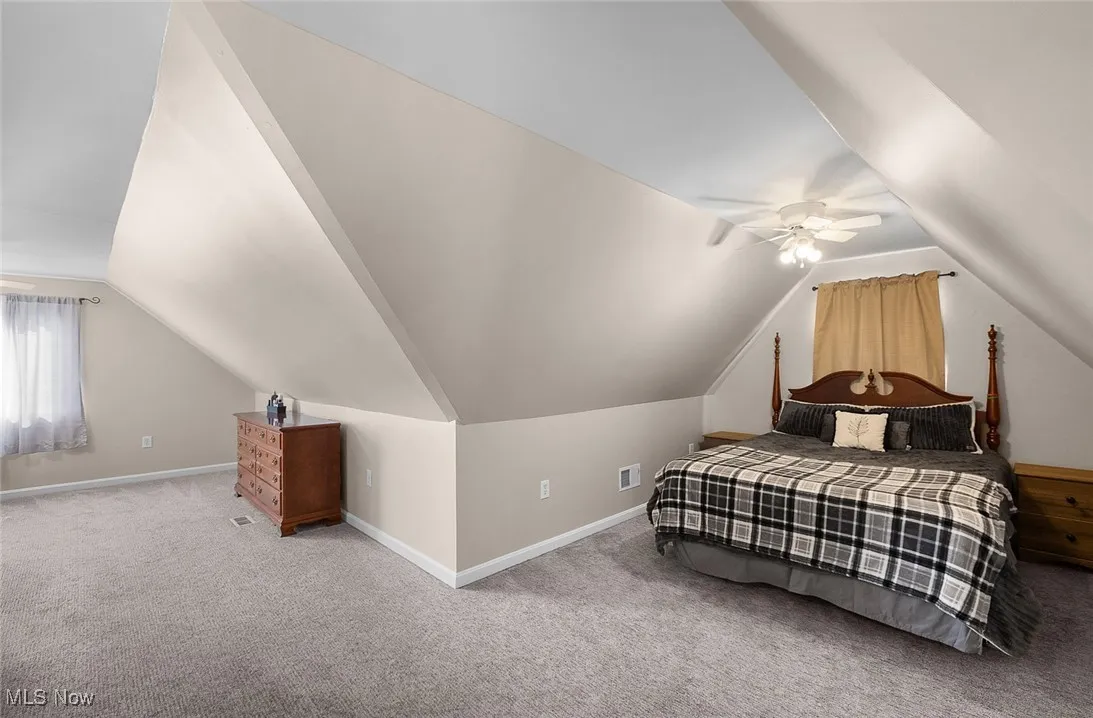 Primary bedroom on second floor