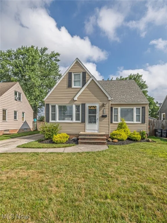 View of bungalow-style home