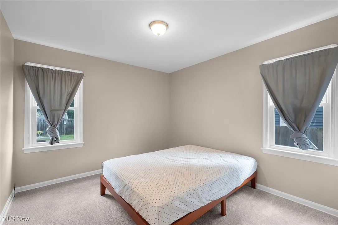 Bedroom 2 with new carpet and fresh paint
