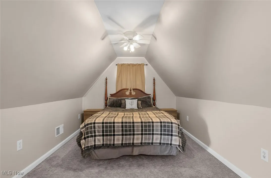 Primary bedroom on second floor
