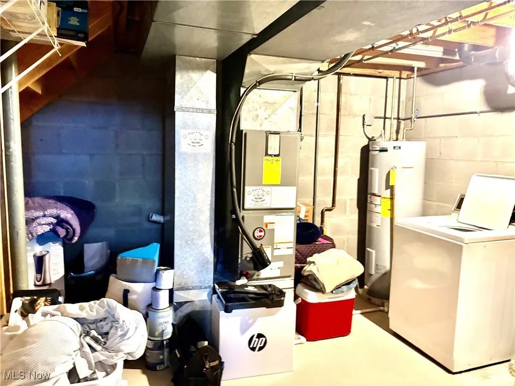 Laundry room and storage room