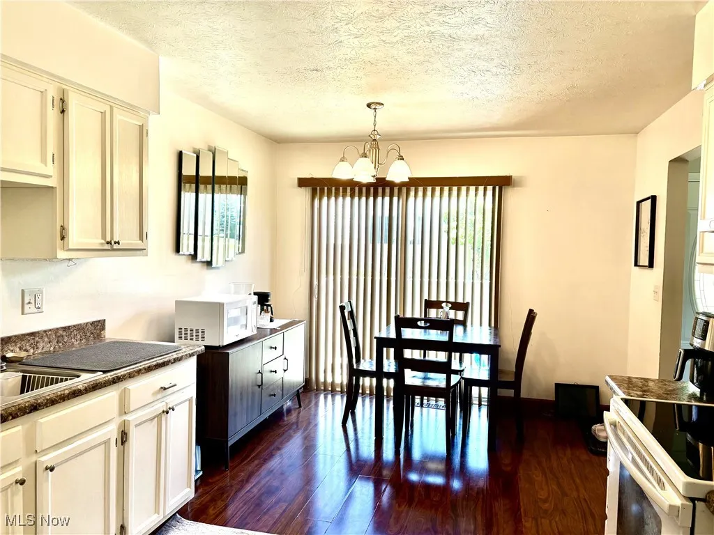 Kitchen and dining room combination