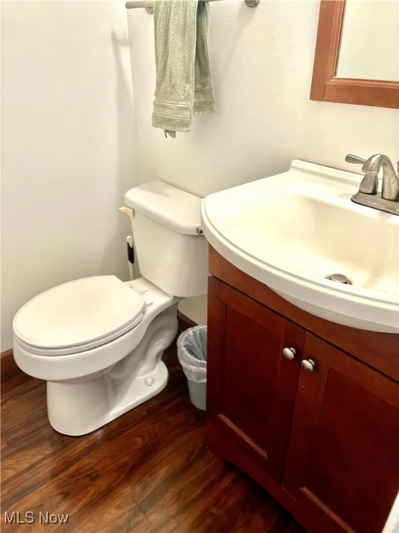 Half bath with vanity