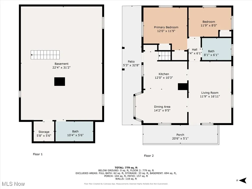 View of floor plan / room layout/ basement