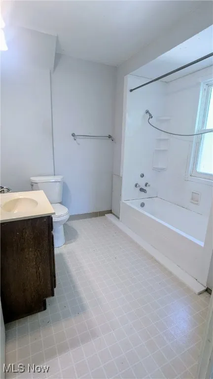 View of nice size full bath