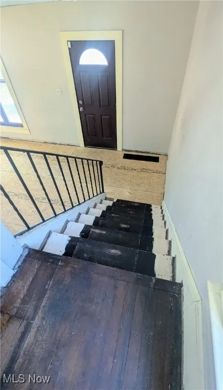 Stairs from second floor to 1st floor