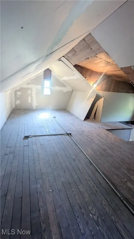 View of attic