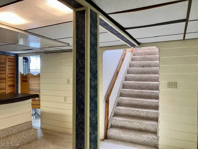 
basement stairs