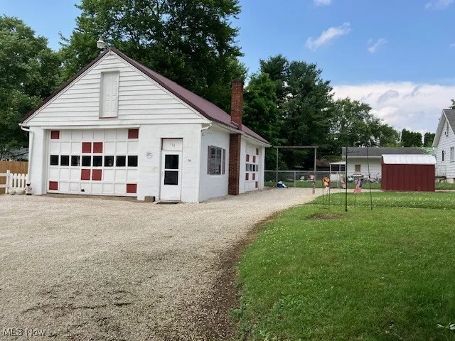 42 by 28 garage .Could hold 5 or 6 cars