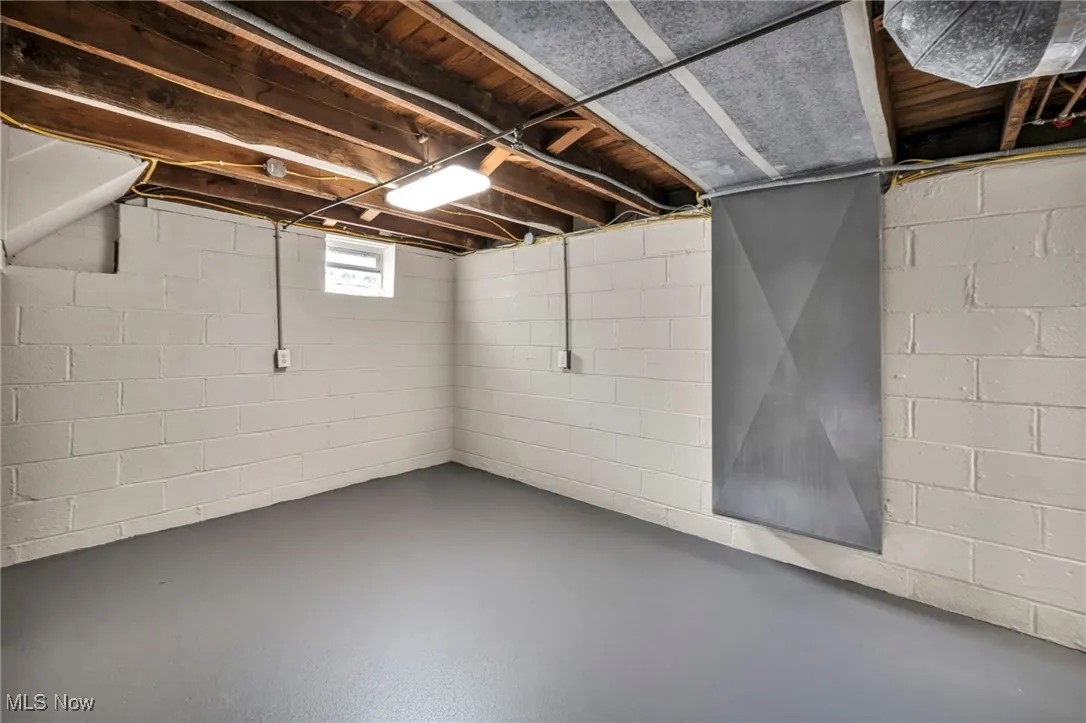 View of basement