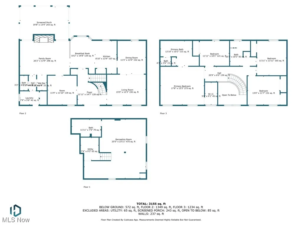 View of home floor plan