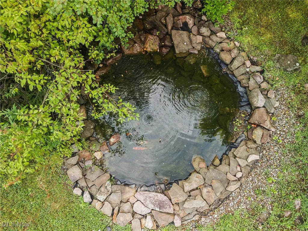 Exterior view of a KOI Pond