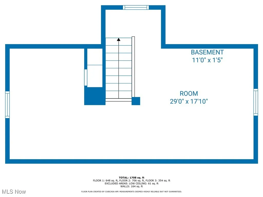 View of floor plan / room layout